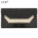 Gold Envelope Bag Clutch Evening Party Luxury Purse Feashion Chain Crossbody Bags For Women 2019 Sac Main Femme Wedding Handbag