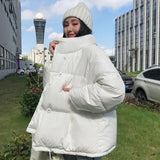 2019 Winter Down Jacket Women Hat Ultra Light Duck Pure Down Warm Female Down Coat Female Outwear Long Sleeve