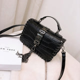 Louis Brand Tassel Fashion Women Bag Leather Handbags Shoulder Bag Small Flap Crossbody Bags for Women 2019 Messenger Bags Purse