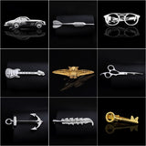 High Quality  Men Men Pure Copper  Tie Clip Bar Necktie Pin Clasp Clamp Wedding Charm Creative Gifts Clip  Mens Gifts Jewelry