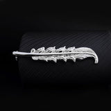 High Quality  Men Men Pure Copper  Tie Clip Bar Necktie Pin Clasp Clamp Wedding Charm Creative Gifts Clip  Mens Gifts Jewelry